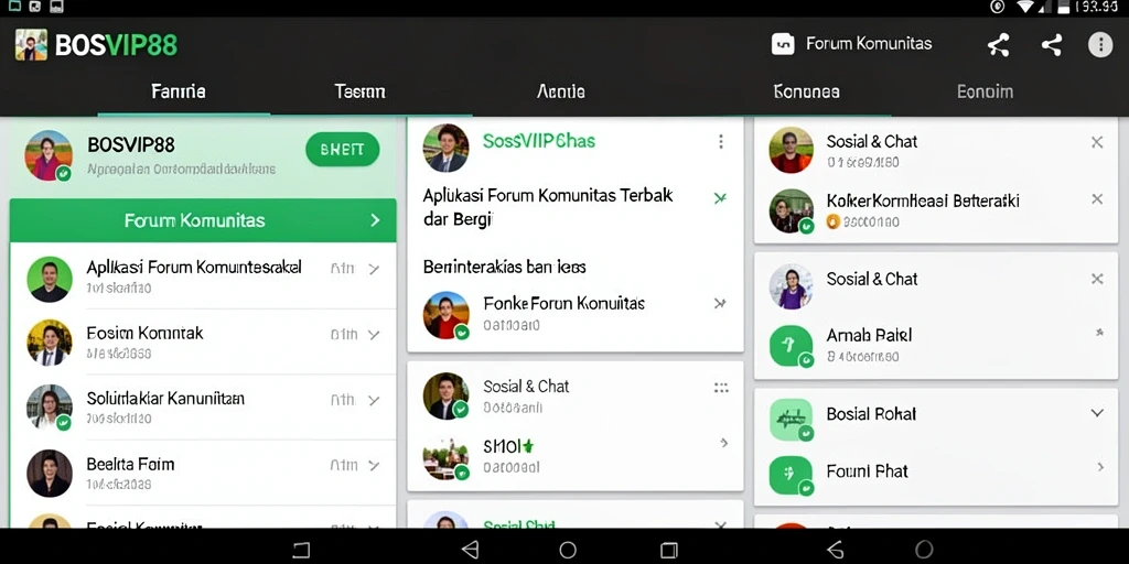 Antarmuka BOSVIP88 menampilkanForum Komunitas yang menarik dan interaktif.