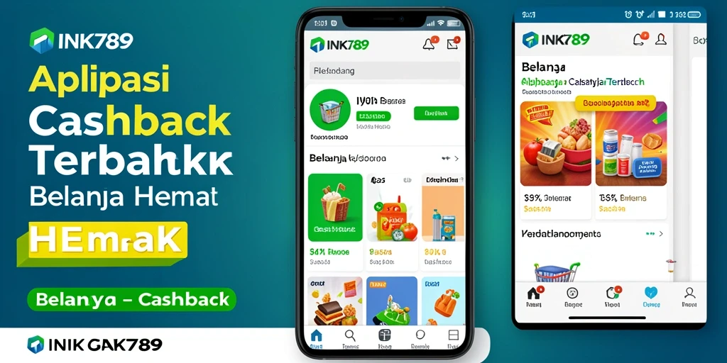 Tampilan antarmuka aplikasi INK789 untuk cashback yang menarik dan mudah digunakan.