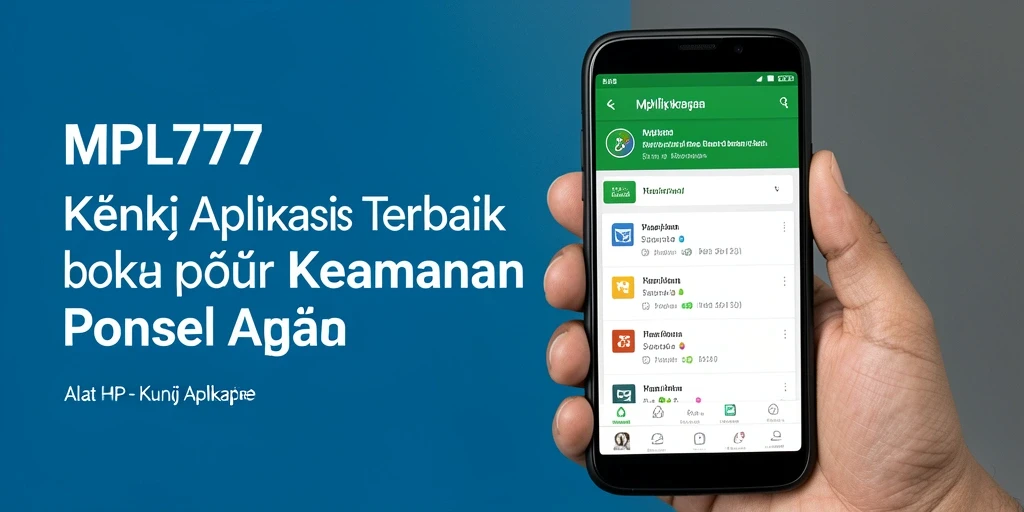 Antarmuka aplikasi Kunci Aplikasi MPL777 yang sederhana dan efisien.
