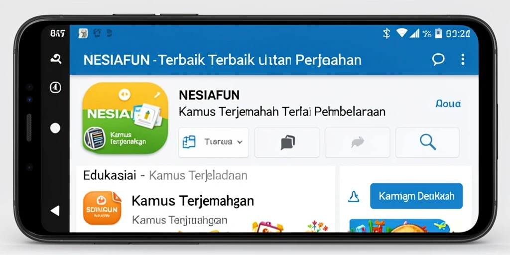Antarmuka pengguna <strong>NESIAFUN</strong> yang mudah dan efektif untuk terjemahan.
