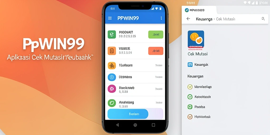 Tampilan antarmuka aplikasi Cek Mutasi PPWIN99 yang informatif.
